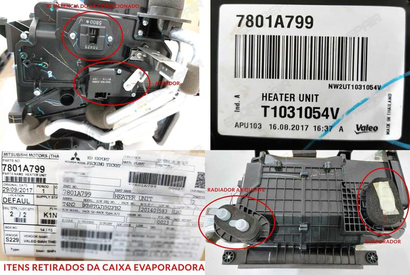 Imagem de Resistencia Ar Condicionado L200 Triton Pajero Dakar - Original