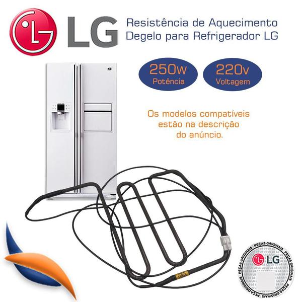 Imagem de Resistência Degelo Refrigerador LG 5300jb1092a 220v 260w  // 5300JB1103A