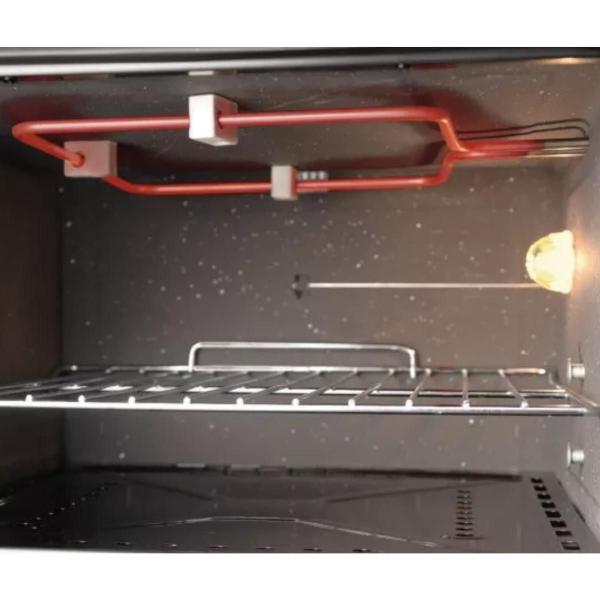 Imagem de Resistência Original Superior Para Forno Fischer 750w 127v + 3 Isoladores Suporte em Cerâmica