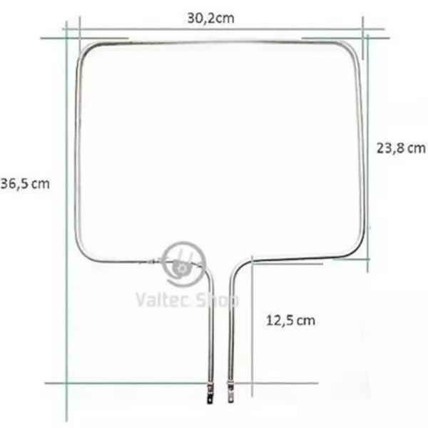 Imagem de Resistência Superior Forno Dako Supreme Titanium 750W 220V