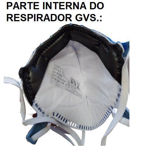 RESPIRADOR N95 PFF2 GVS PFF2 AZUL ( KIT 30 unid ) Imagem de RESPIRADOR N95 PFF2 GVS PFF2 AZUL ( KIT 30 unid )