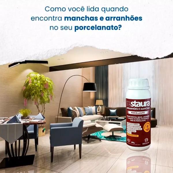 Imagem de Restaura porcelanato arranhoes creme - 800 g - Bellinzoni