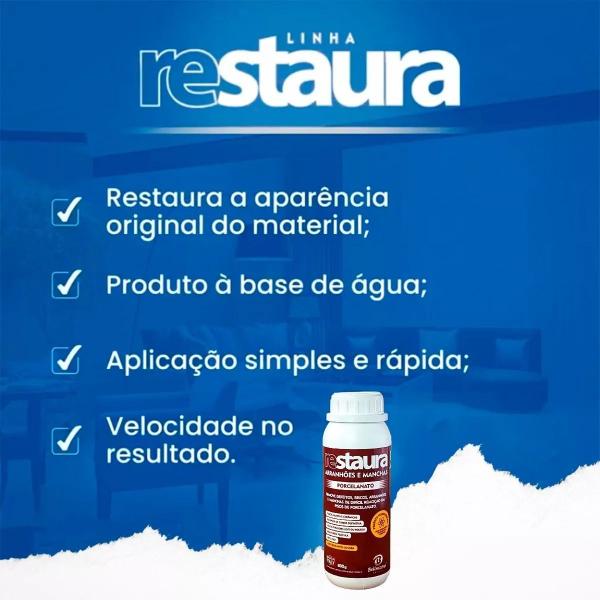 Imagem de Restaura porcelanato arranhoes creme - 800 g - Bellinzoni