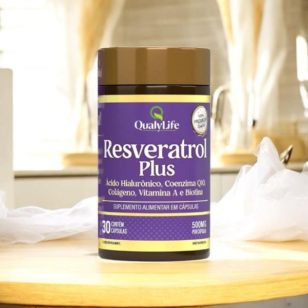 Imagem de Resveratrol Plus 3 X 30 Cápsulas Qualylife