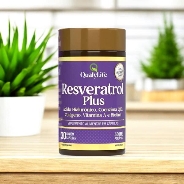 Imagem de Resveratrol Plus 30 Cápsulas Qualylife