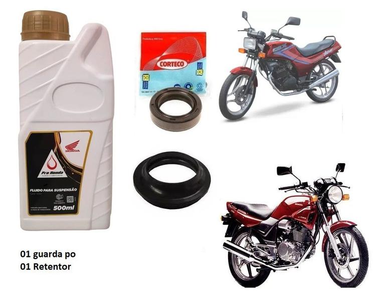 Imagem de Retentor Bengala Oleo Honda Guarda Po Bros Cg Titan Fan Bros 150 160 Xre 190 Strada Aero