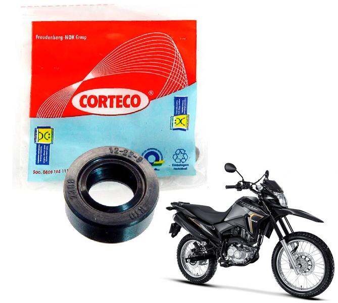 Imagem de Retentor Do Cambio Corteco Cg Titan Fan Nxr Bros 125 150 160 Cbx 250 Tornado Falcon Xlx