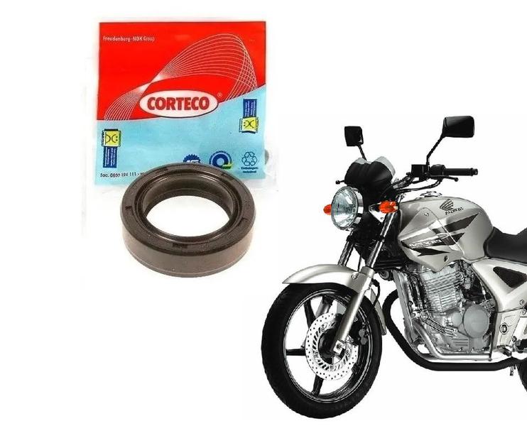 Imagem de Retentor Garfo Bengala Corteco Honda Cbx 250 Twister Ate 2008 Xr 200 Cb 500 Ate 2005 Xlx 350 Dafra Next 250 Yamaha Ys Fazer 250 Ate 2011