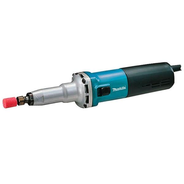 Imagem de Retificadeira 8mm 5/16'' 750W 28000 RPM Pinça 6mm Industrial Metal com Chave GD0800C 220V Makita