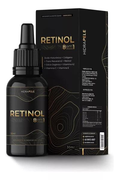 Imagem de Retinol 8 Em 1 Para Todo Tipo De Pele + Jovem E Firme