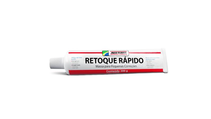 Imagem de Retoque Rápido Massa Para Pequenas Correções Maxi Rubber200g