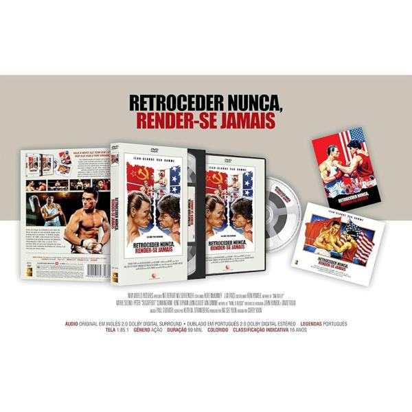 Imagem de Retroceder nunca, render-se jamais - box dvd + livreto