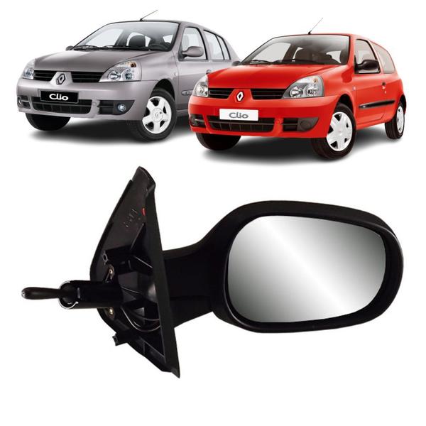 Imagem de Retrovisor Externo Direito Clio Hatch Sedan 2/4p 2000 a 2012