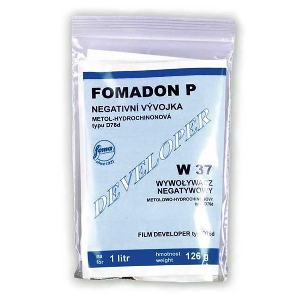 Imagem de Revelador em pó Foma Fomadon P W37 para filme preto e branco - 126g (rende 1 litro)