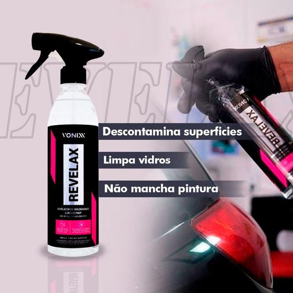 Imagem de Revelax Vonixx 500ml Revelador de Holografias e Imperfeicoes