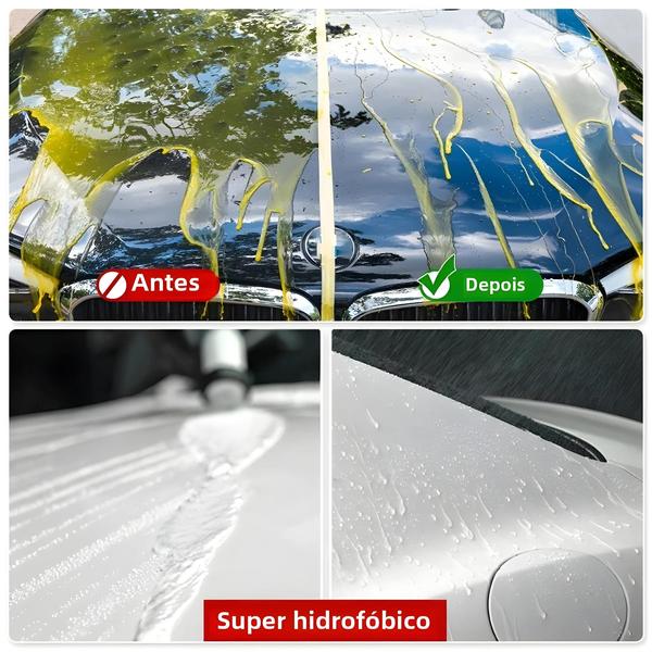 Imagem de Revestimento Cerâmico Nano para Carro - Hidrofóbico, Proteção de Pintura e Polimento