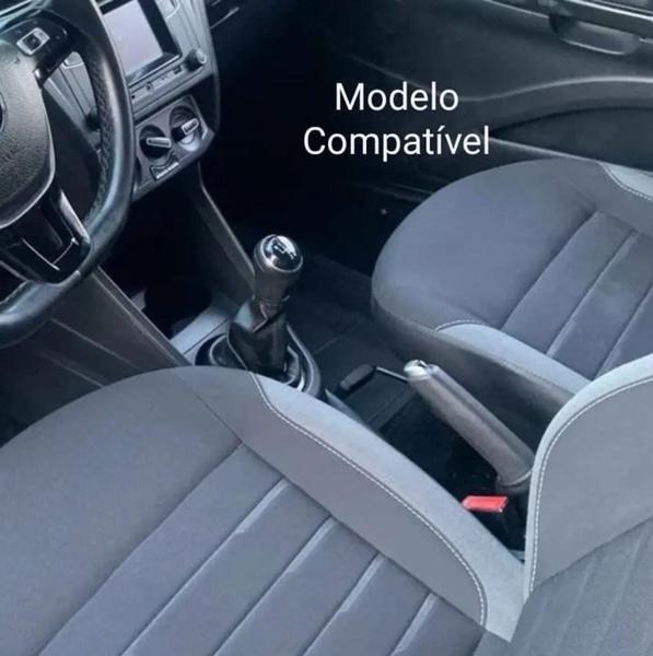 Imagem de Revestimento em Couro Capa Alavanca Freio de Mão Volkswagen Gol G5 Voyage Saveiro