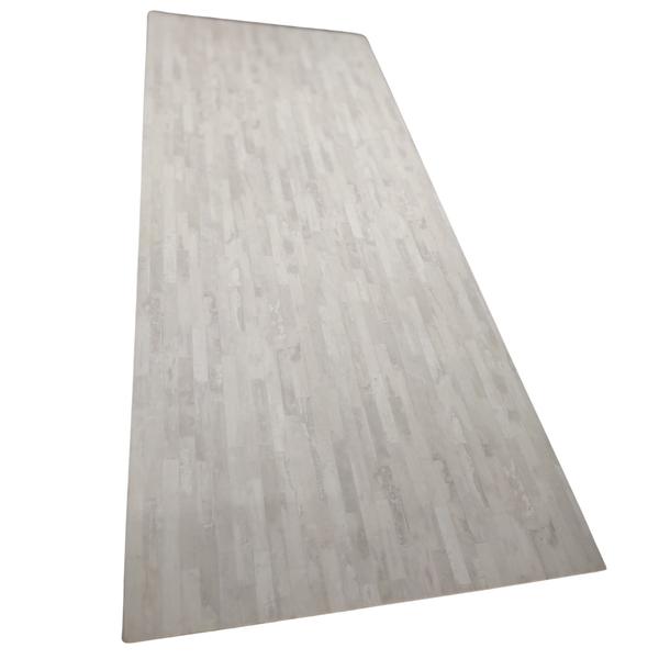 Imagem de Revestimento Formica Branco Bianco Parquet Stone Madeirado MD09 3m x 60cm Acabamento Resistente Moveis