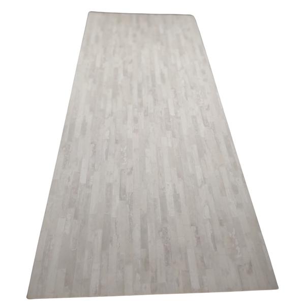 Imagem de Revestimento Formica Branco Bianco Parquet Stone Madeirado MD09 3m x 60cm Acabamento Resistente Moveis