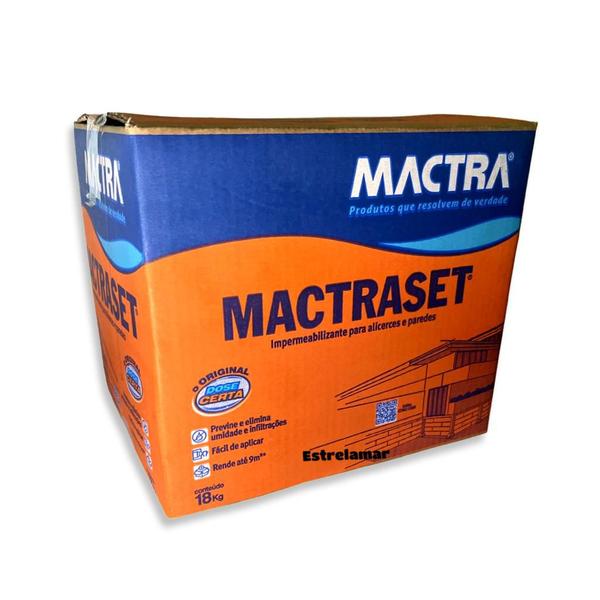 Imagem de Revestimento Impermeabilizante Mactraset Mactra 18 Kg Parede