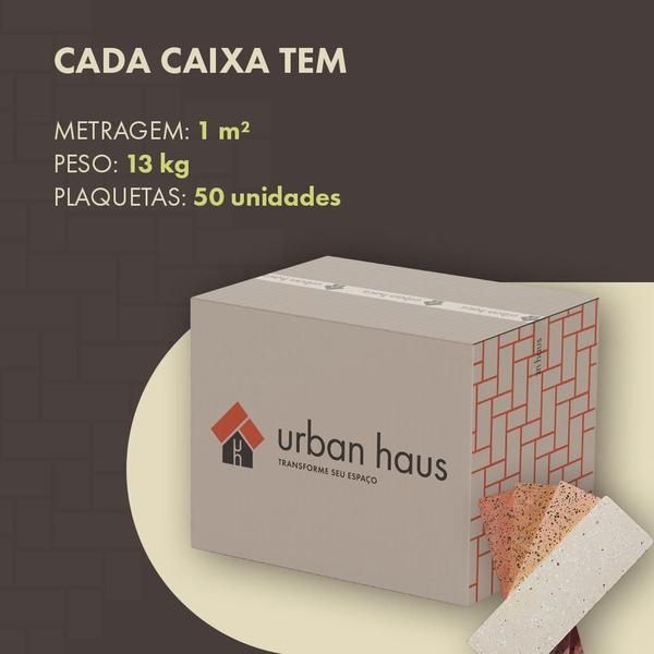 Imagem de Revestimento Tijolinho Brick Urban Haus - Adobe Mineral M