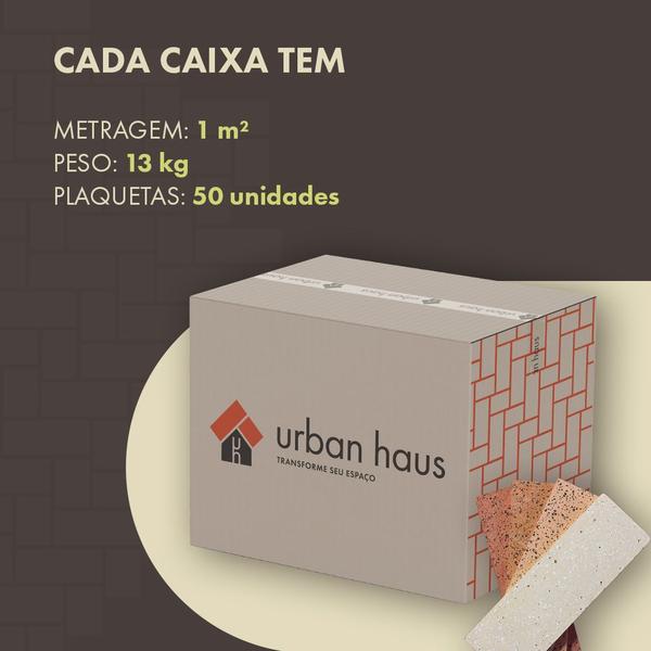 Imagem de Revestimento Tijolinho brick Urban haus - Adobe Mineral (m²)