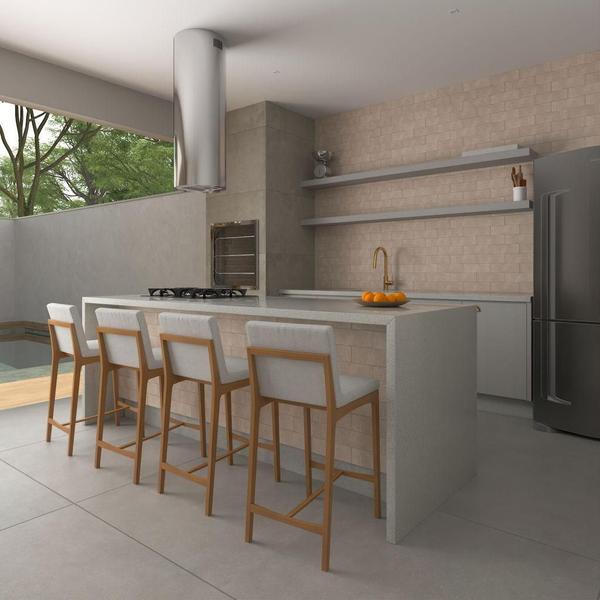 Imagem de Revestimento Tijolinho Brick Urban Haus - Concreto Soft M