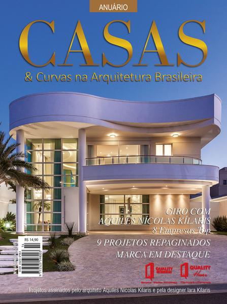Imagem de Revista Casas & Curvas Arquitetura Ed. 14 - Aquiles Kilaris