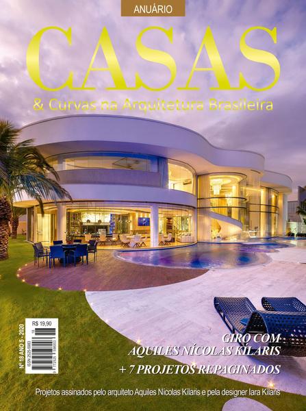 Imagem de Revista Casas & Curvas Arquitetura Ed. 18 - Aquiles Kilaris
