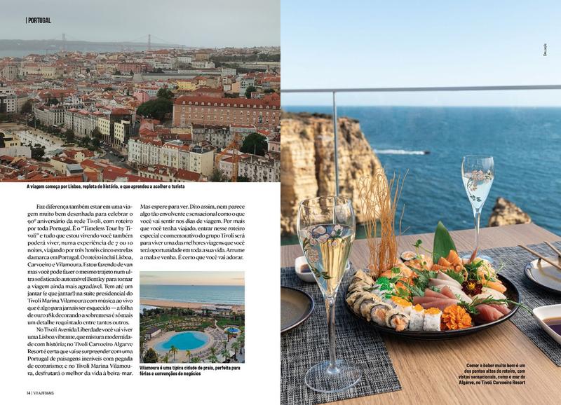 Imagem de Revista Viaje Mais 272 - Portugal de Luxo