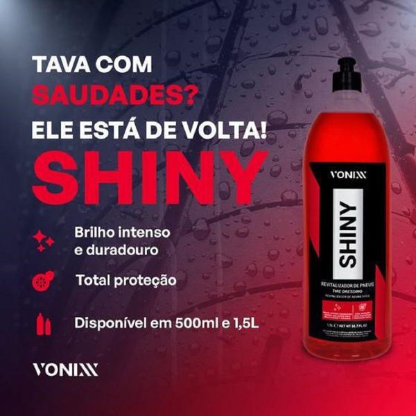 Imagem de Revitalizador De Pneu Pretinho Shiny Vonixx - 500ml