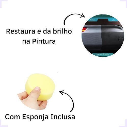 Imagem de Revitalizador Plastico Volta Brilho De Carro Premium Preto