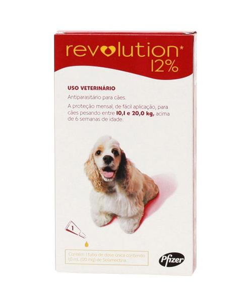 Imagem de Revolution para Cão - 10 a 20 kg - 03 pipetas