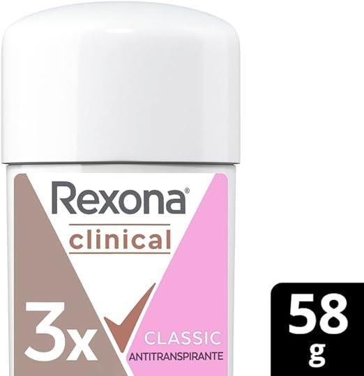 Imagem de Rexona Clinical Antitranspirante Creme Classic Women 58g