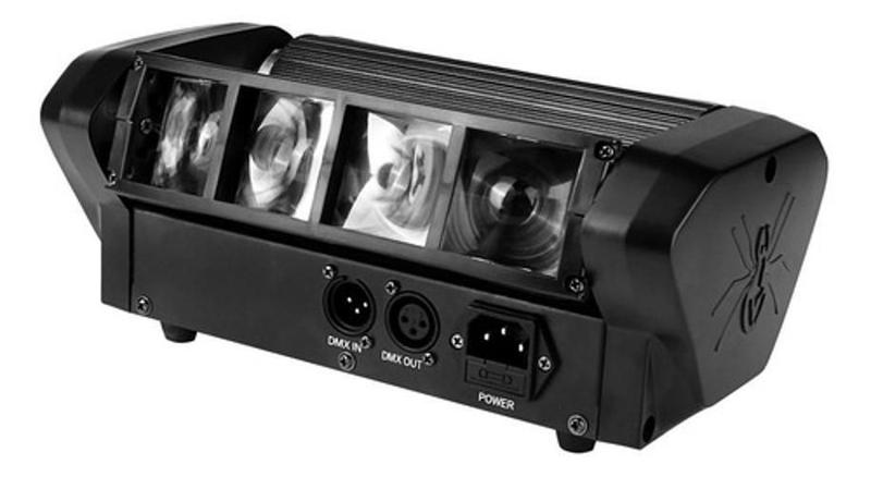 Imagem de Ribalta Mini Spider 8 Leds 5W Dmx Rgbw Com Display Digital