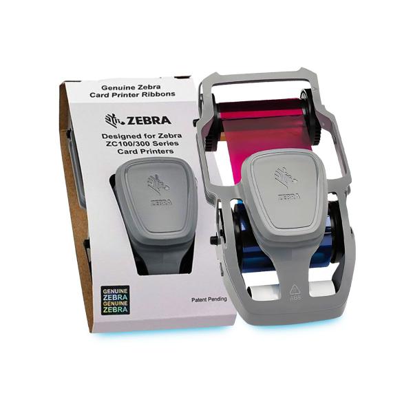 Ribbon Color YMCKO Zebra 58x99 para Impressora ZC100/ZC300 Imagem de Ribbon Color YMCKO Zebra 58x99 para Impressora ZC100/ZC300