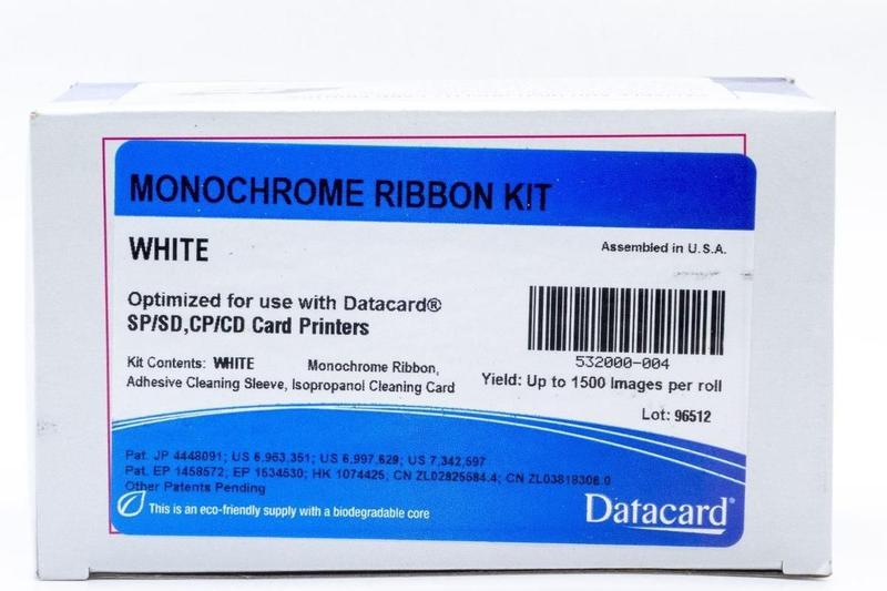 Imagem de Ribbon Datacard Branco Sd160/Sd260 532000-004 1500 Imp