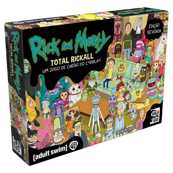 Imagem de Rick and Morty: Total Rickall (Edição Revisada) Jogo de Cartas Pt Br