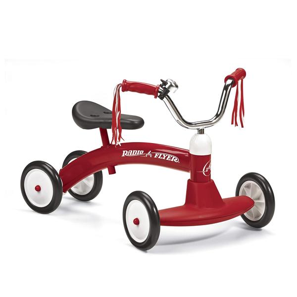 Ride On Toy Radio Flyer Scoot-About para crianças de 1 a 3 anos Imagem de Ride On Toy Radio Flyer Scoot-About para crianças de 1 a 3 anos