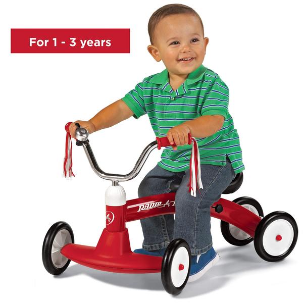 Imagem de Ride On Toy Radio Flyer Scoot-About para crianças de 1 a 3 anos