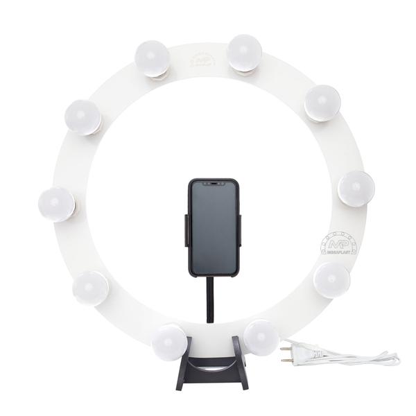 Imagem de Ring Light 10 Lâmpadas Led 2em1 + Tripé 1,50 + Kit Selfie