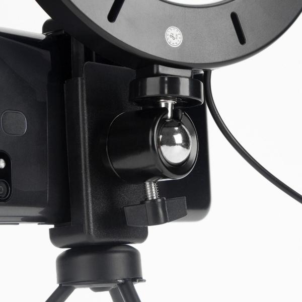 Imagem de Ring Light 16cm com Suporte Para Celular e Tripé de Mesa