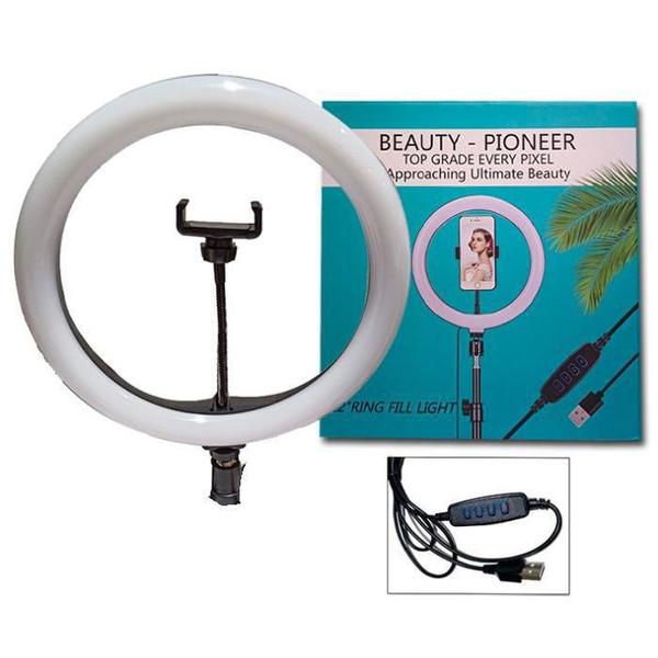 Imagem de Ring Light Com Suporte Para O Telefone De 12 Circular Led