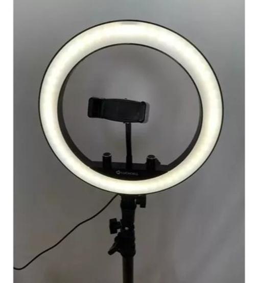 Imagem de Ring Light Completo Iluminador Portátil 26Cm Com Tripé 2M