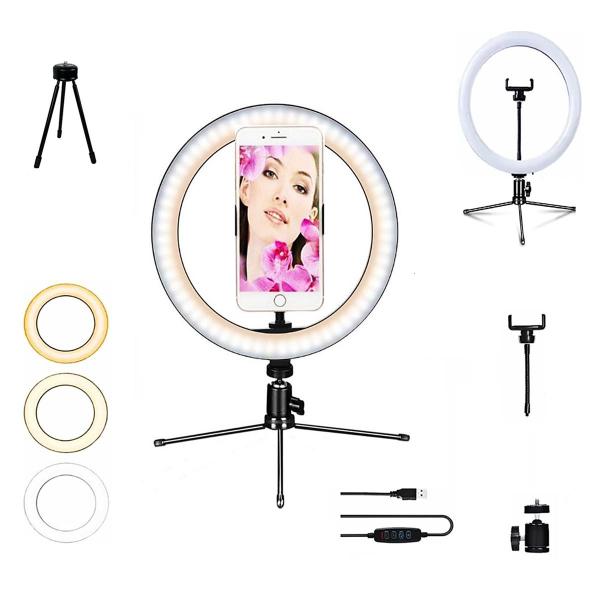 Imagem de Ring Light Foto Iluminacao Filmagem Youtube Envio 24 Horas