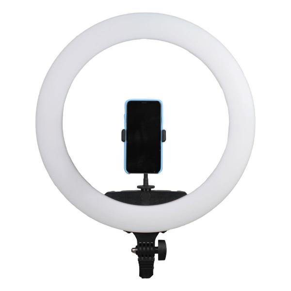 Imagem de Ring Light Grande Iluminador LED 44cm + Suporte de Celular