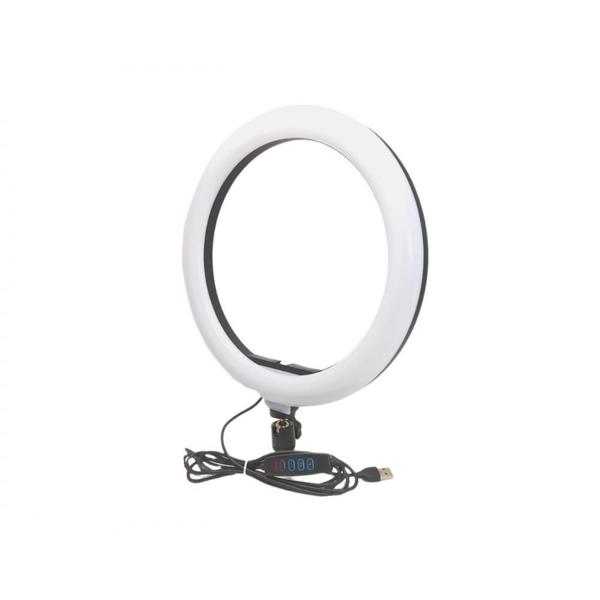 Imagem de Ring Light Iluminador Anel Luz 30Cm 12 Polegadas Tripé 2,1M