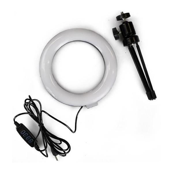 Imagem de Ring Light Iluminador Led 16Cm  + Mini Tripé