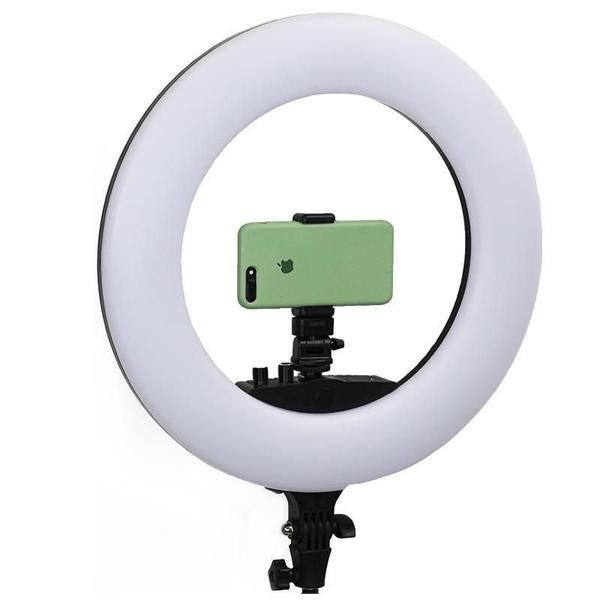 Imagem de Ring Light Iluminador Led + Espelho E Suporte Celular