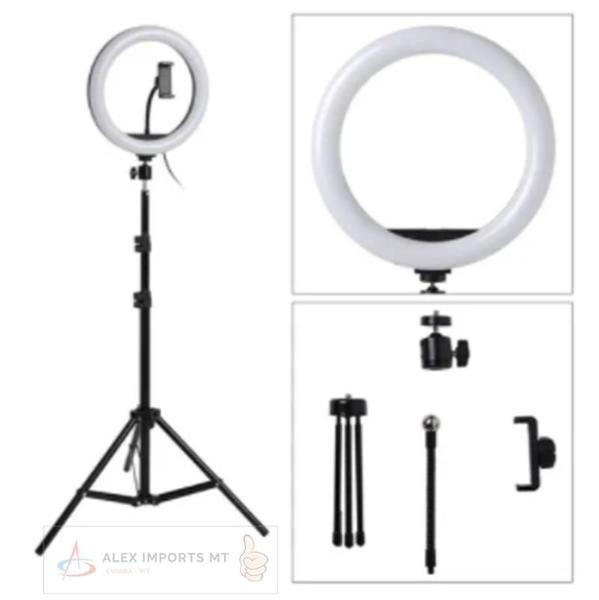 Imagem de Ring Light Led 10 Polegadas 26Cm Com Trípe Luz Forte Barato